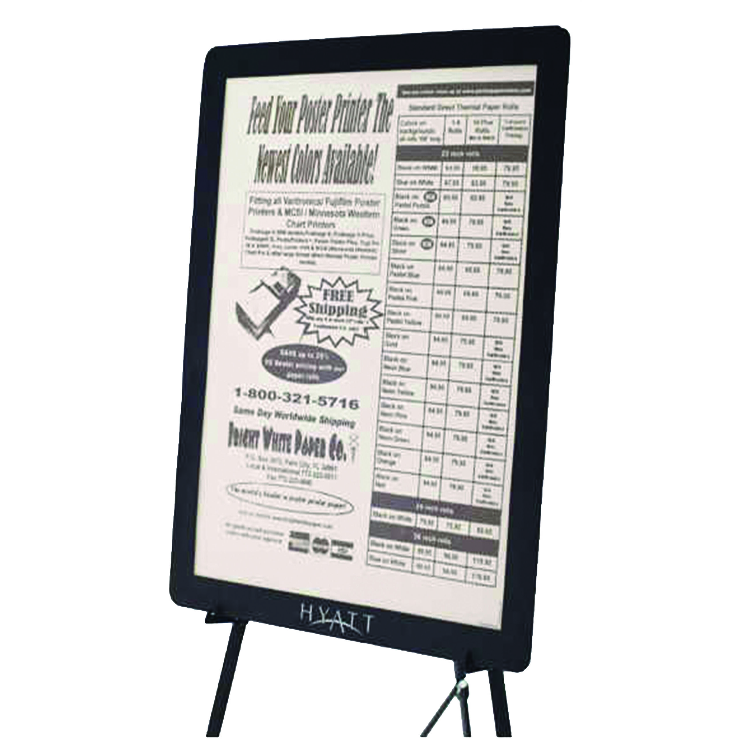 Easyboard Presentation Display Board, Velcro Lined, Double Sided