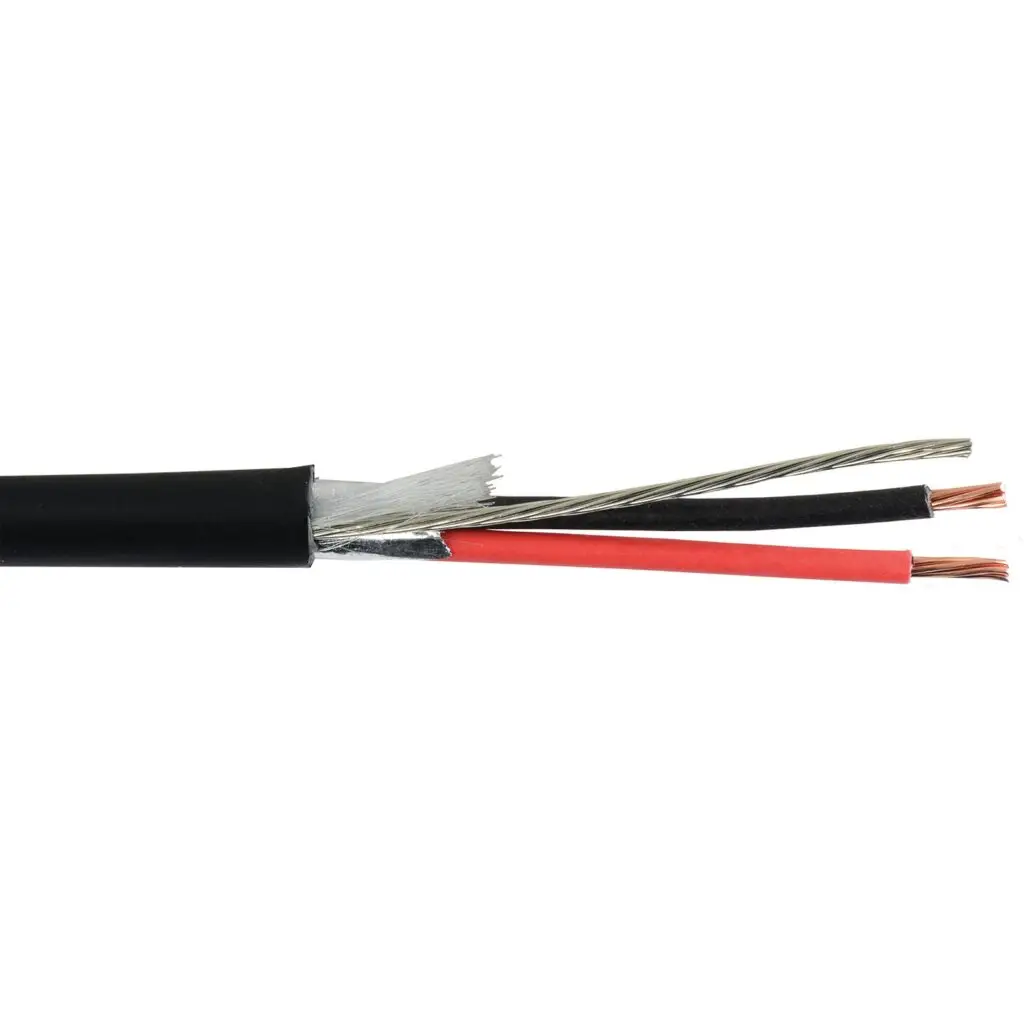 TeachLogic Dual Shielded Plenum-Rated Sensor Cable (50')