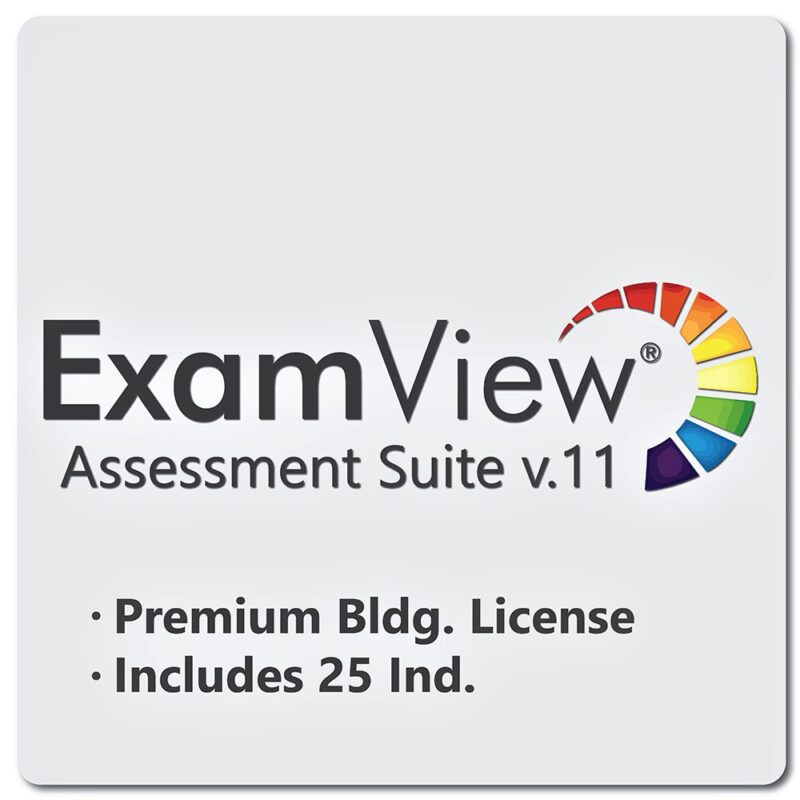 ExamView Assessment Suite v.11 - Premium Individual License (annual) | Easy  Graphics
